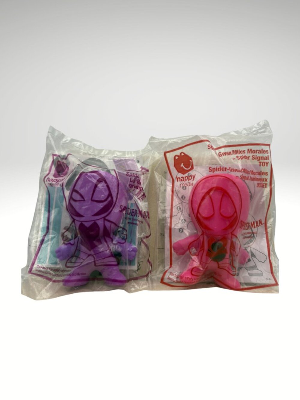 NEW SEALED Spider-Man: Into the Spider-Verse 2018 McDonald Set of 2 (SKU: 90TO)